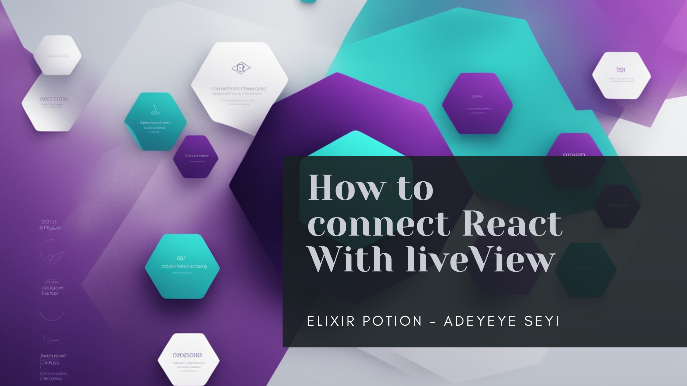 How to connect React With liveView